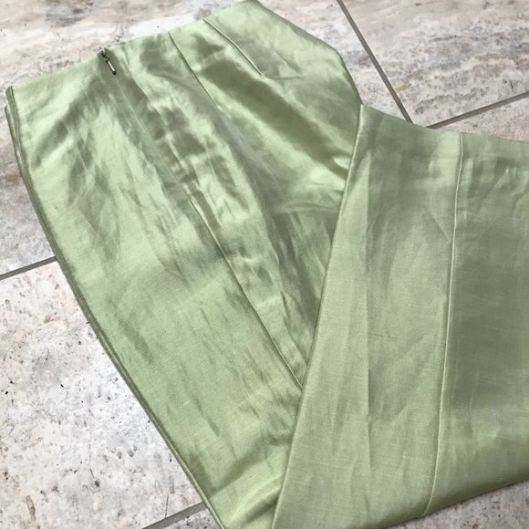 SIGRID OLSEN SILK/LINEN PANTS - Picture 2 of 8